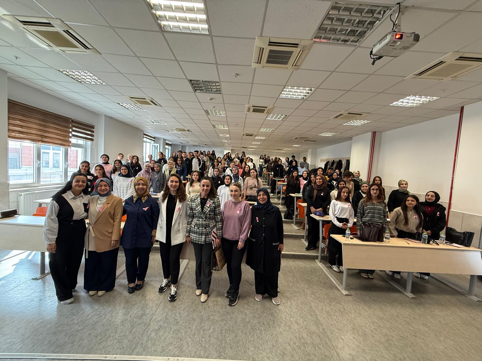 Kilis 7 Aralık Üniversitesi SHMYO’da Meme Kanseri ve Erken Tanı Semineri Düzenlendi